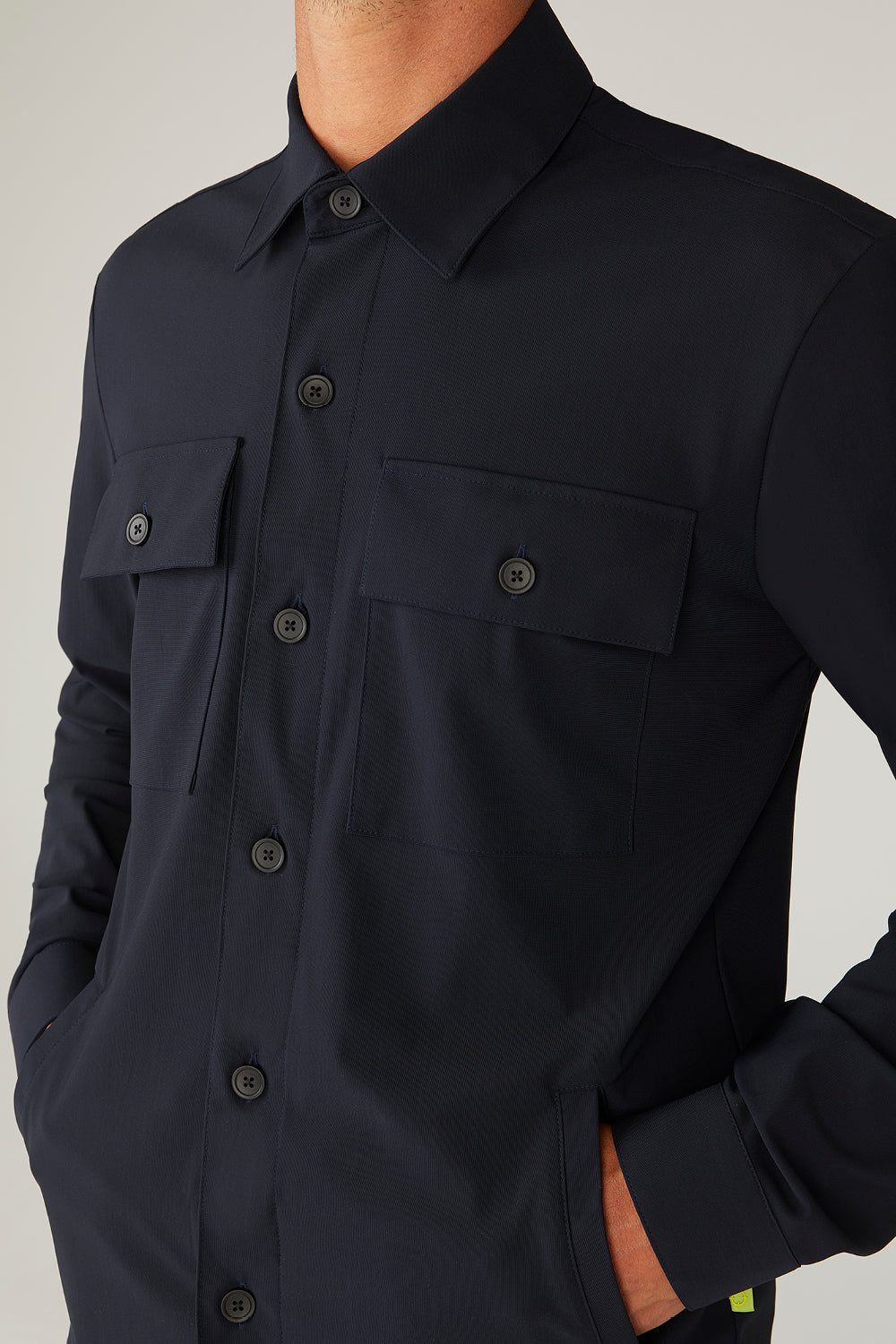 Travel Overshirt Buttoned