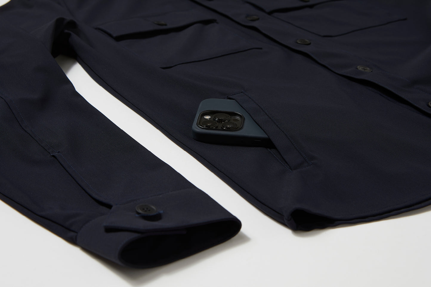 Travel Overshirt Buttoned