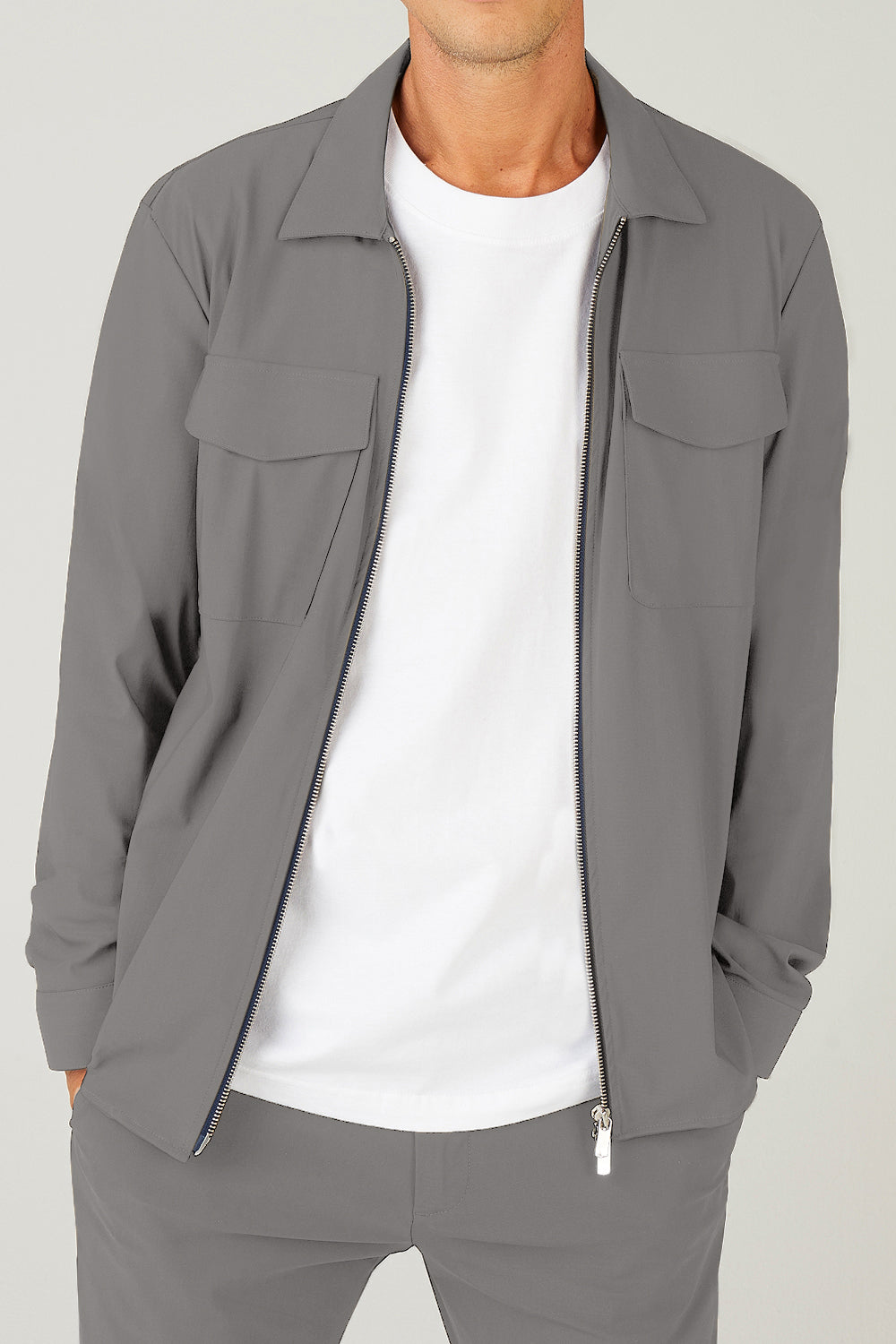 Travel Overshirt Zipped