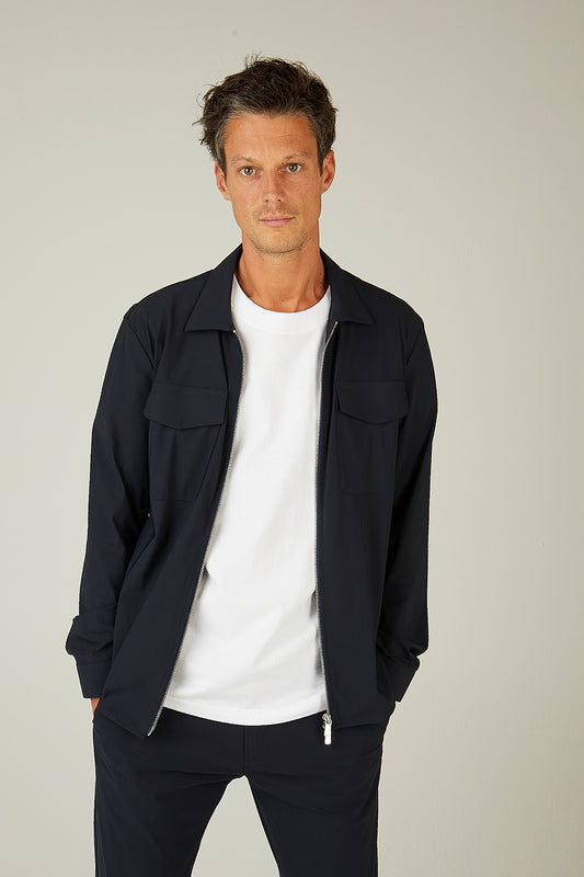 Travel Overshirt Zipped
