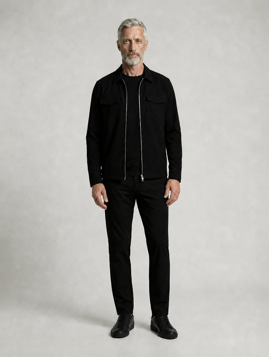 Travel Overshirt Zipped