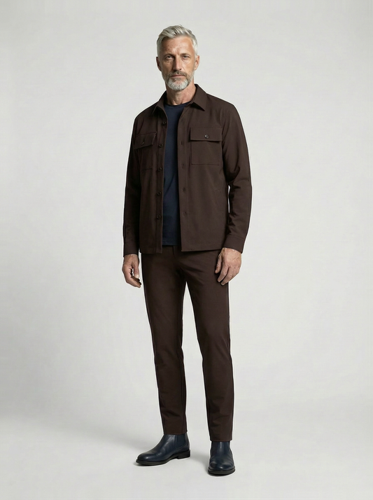 Travel Overshirt Buttoned