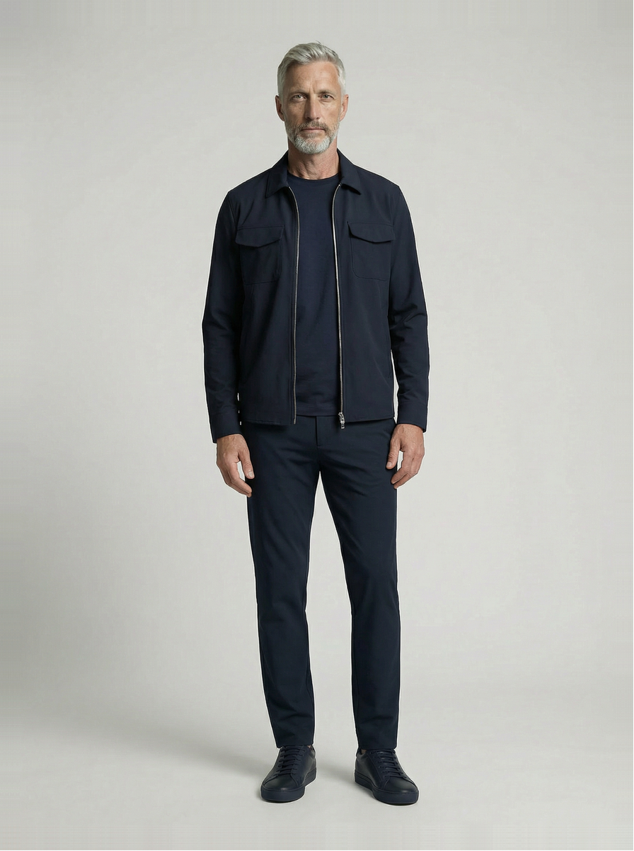 Travel Overshirt Zipped